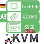 VPS / VDS сервер - тариф SSD-A3
